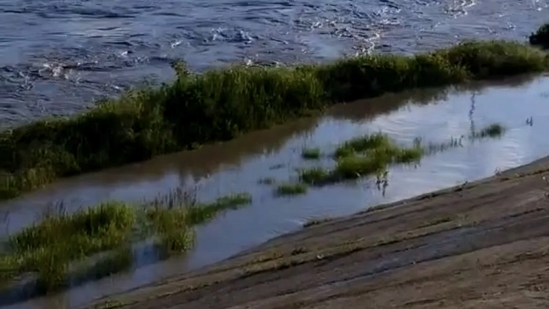 Очевидцы сняли на видео последствия сильных дождей в Армавире 