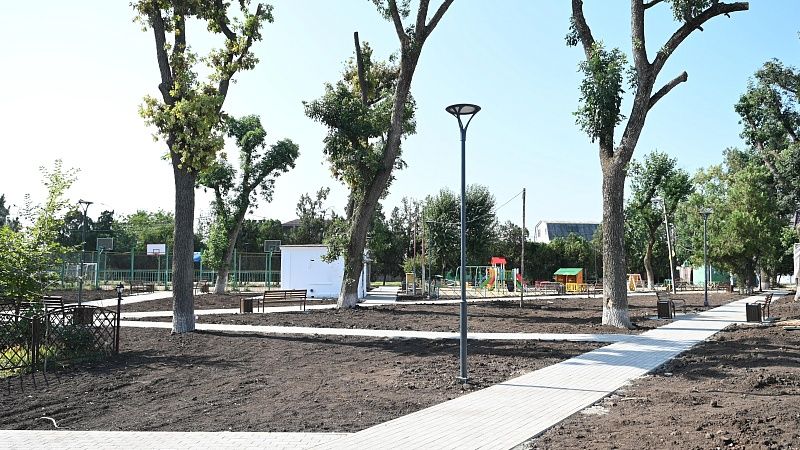 Дубинский сквер благоустроили в Краснодаре