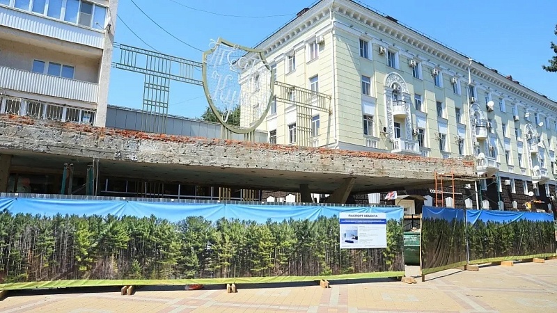 Частично перекроют тротуар на улице Красной в Краснодаре