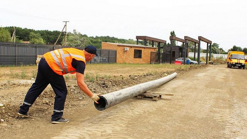 Около 19 км газопровода обеспечат подключение к газу новых районов Краснодара