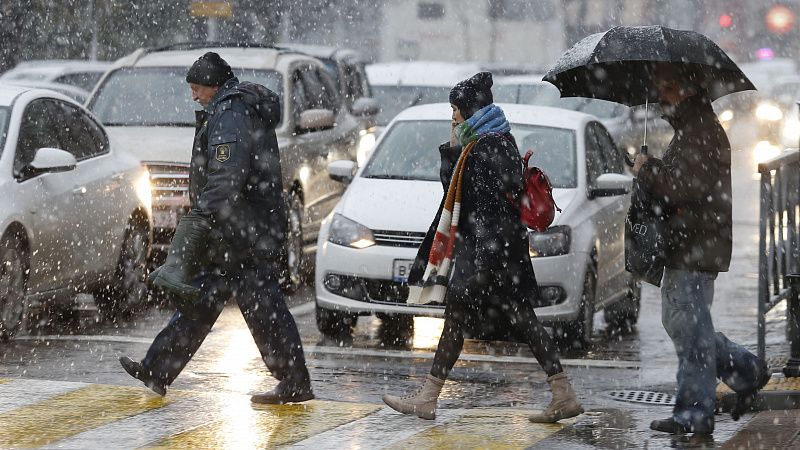 Во вторник в Краснодаре прогнозируют дождь и мокрый снег