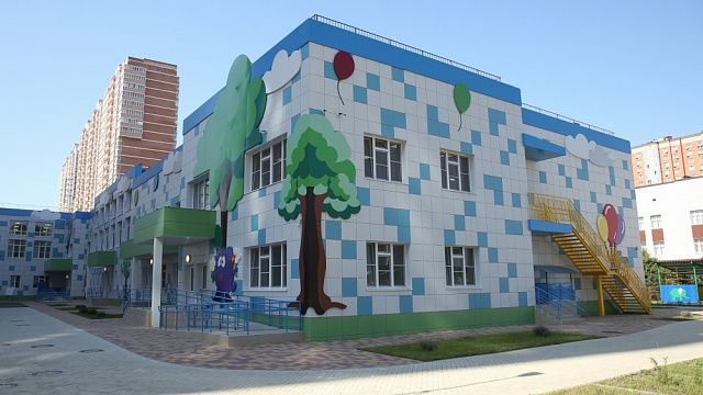 Новый детский сад откроется в микрорайоне Губернском. Фото: пресс-служба администрации Краснодара