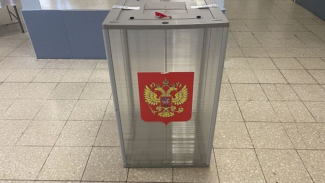 Почти четверть избирателей Кубани пришли на выборы в первый день голосования Фото: телеканал «Краснодар»