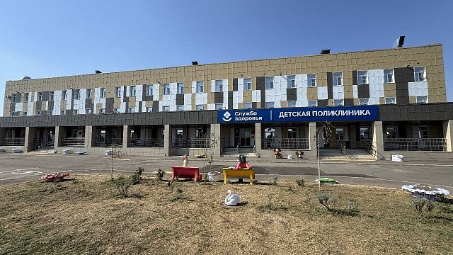 Детскую поликлинику на 250 посещений в смену построили в Кавказском районе