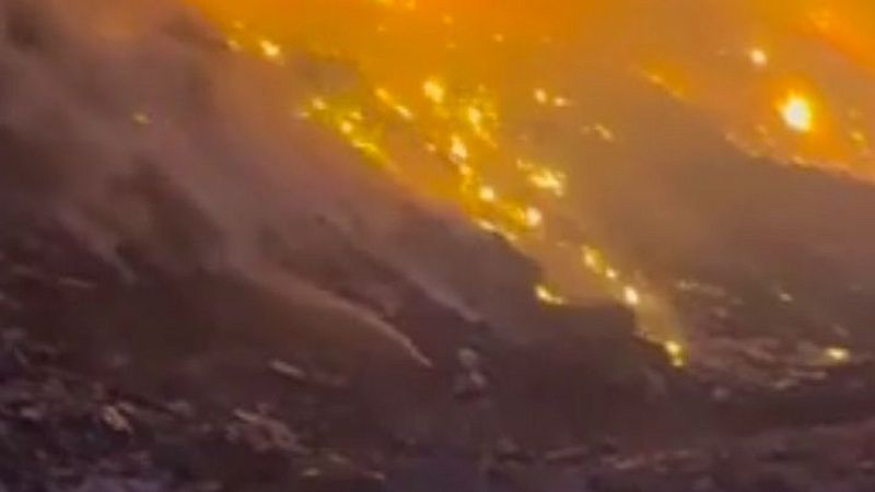 Прокуратура начала проверку после пожара на мусорном полигоне в Новороссийске