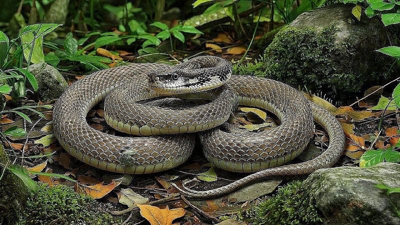 Пьяный мужчина откусил голову ядовитой змее и провел с ней ночь в Индии
