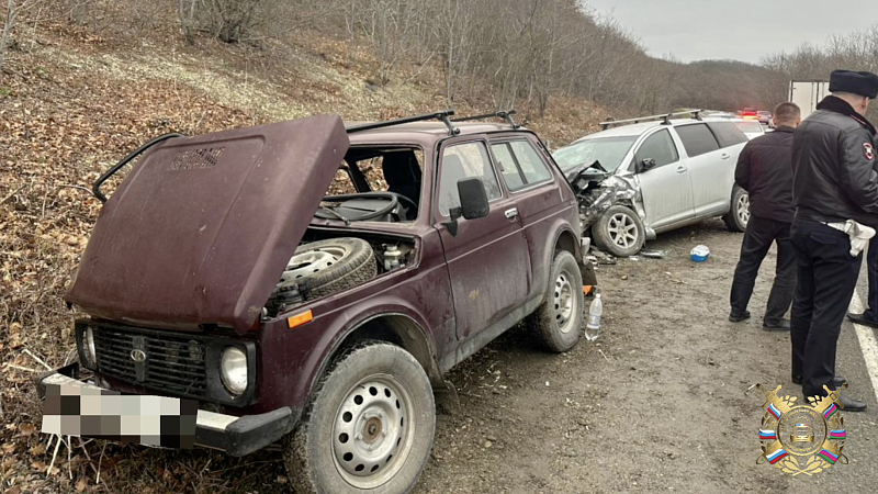 Смертельная авария с четырьмя автомобилями произошла под Анапой