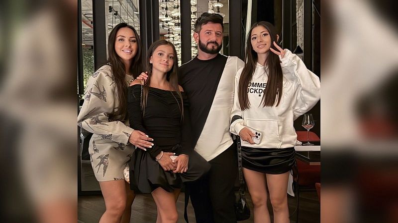 Михаил Галустян воссоединился с бывшей женой ради дня рождения старшей дочери