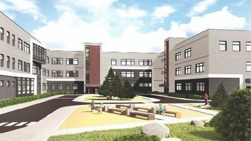 В станице Елизаветинской на 10% возвели будущую школу на 616 мест