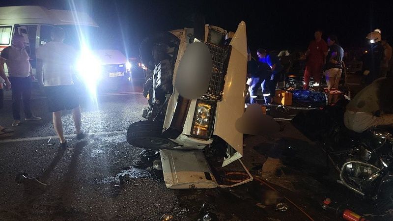 Авария с тремя жертвами и тремя пострадавшими произошла в Абинске