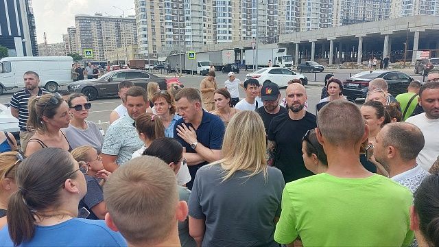 Свет вернулся во все дома протестующих жителей Краснодара 
