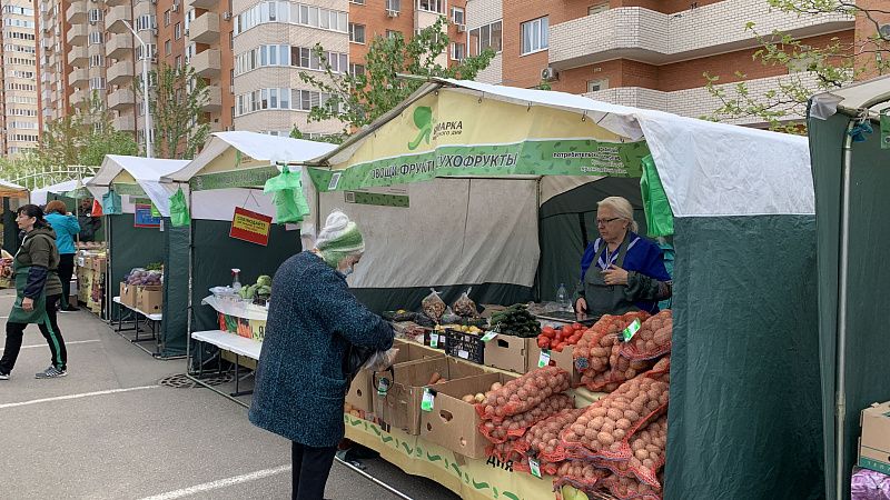 Больше 600 сельхозпроизводителей Кубани представили свою продукцию на ярмарках выходного дня