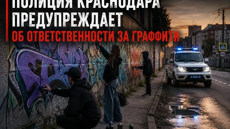 Борьбу с нелегальными граффити усилили в Краснодаре