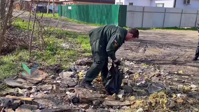 Полиция и Роспотребнадзор проверяют вред, причиненный экологии Краснодара очередной свалкой мусора  Фото: МЦУ Краснодар