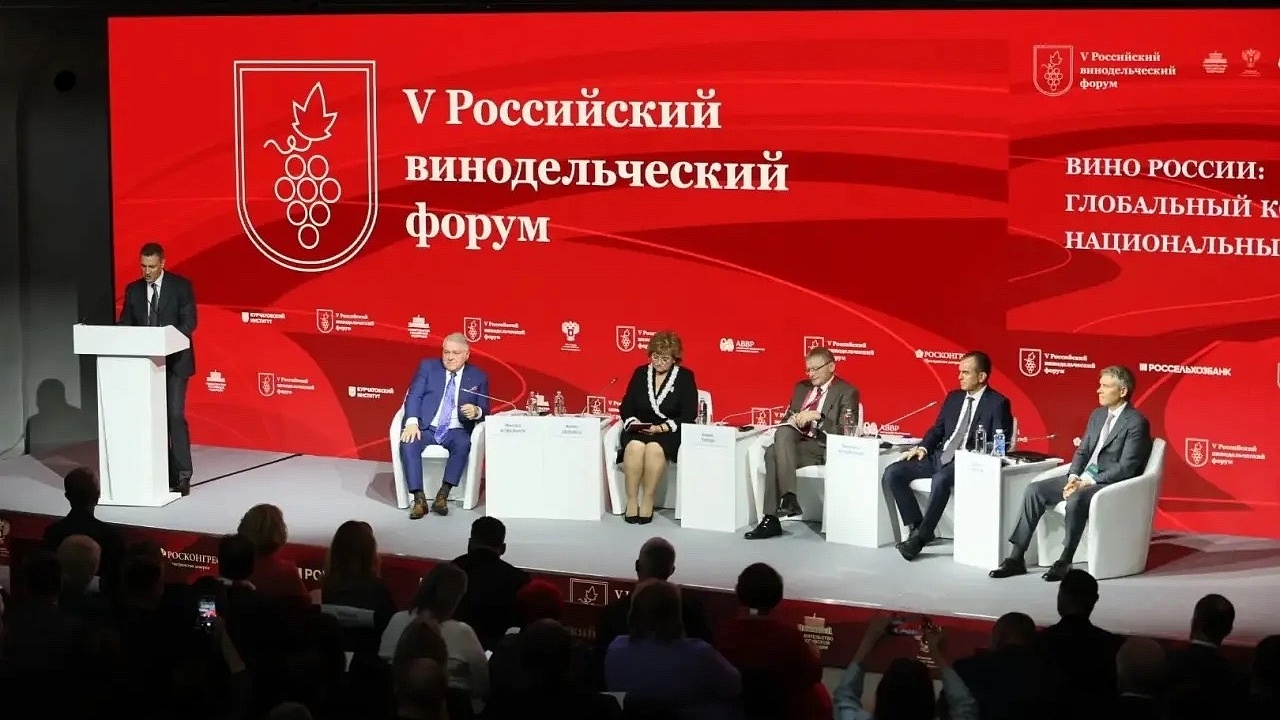 Кондратьев принял участие в пленарной сессии винодельческого форума в Геленджике