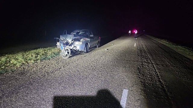 Водитель мопеда погиб в Павловском районе после столкновения с автомобилем