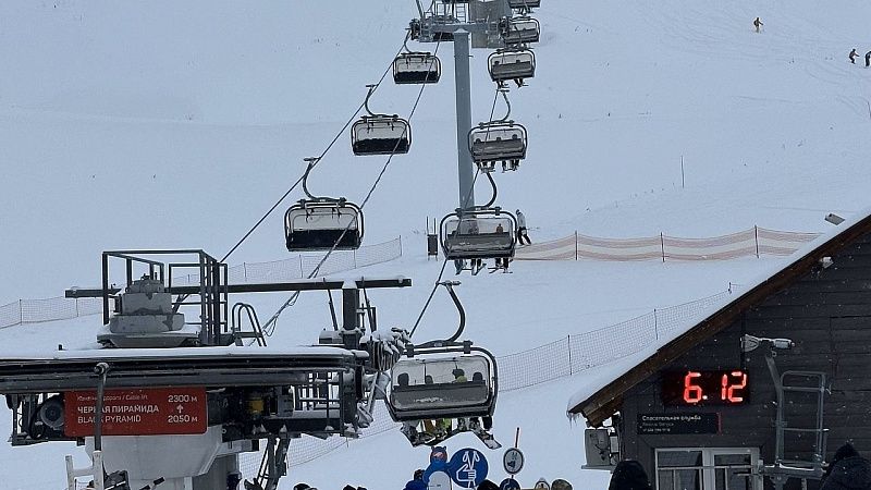 Сугробы выросли до 2,5 метров в Сочи