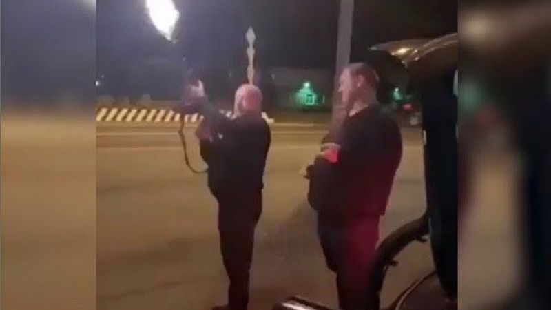 открыли стрельбу на улице | погоня в Краснодаре