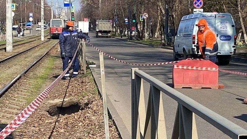 Движение общественного транспорта откроют по улице Московской в Краснодаре 