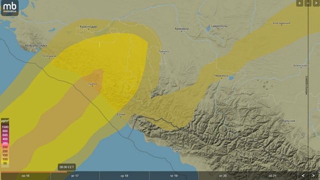 Фото: meteoblue.com