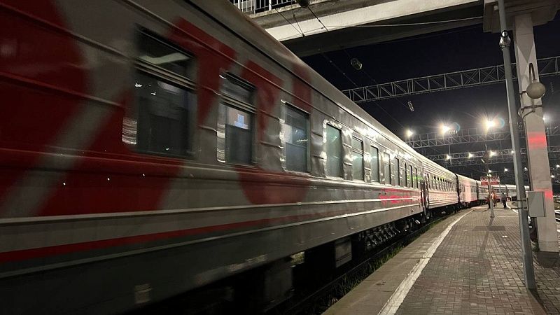 Дублер поезда «Воркута-Новороссийск» прибыл в конечную точку