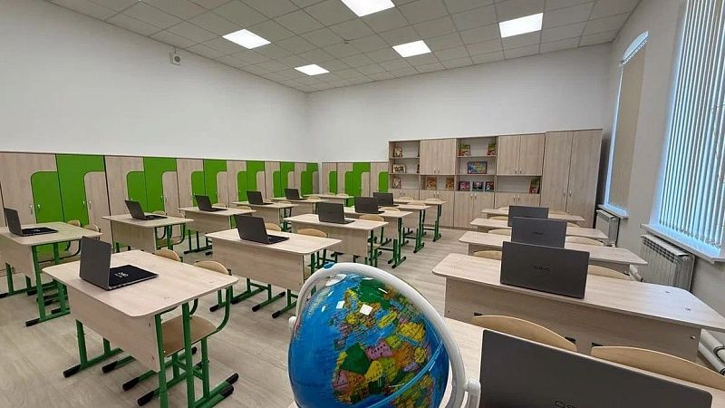 Школу после капитального ремонта за 46 млн рублей открыли в Ленинградском округе