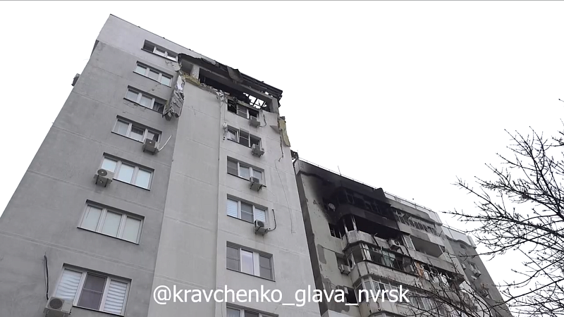 Повреждения получили 25 домов после атаки БПЛА на Новороссийск