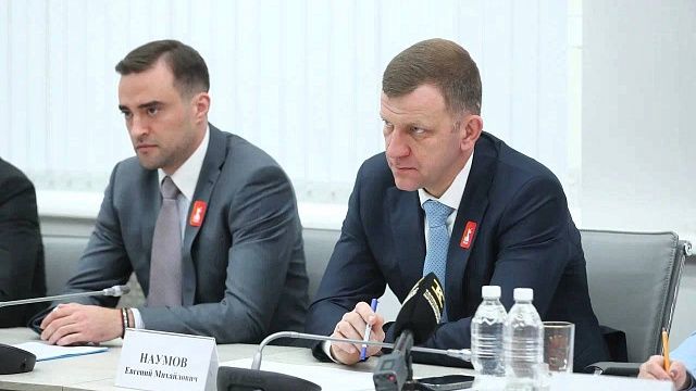 Мэр Краснодара встретился с главой Роспатриотцентра Росмолодёжи 