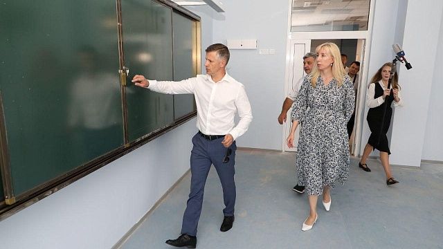 Школу на 550 мест откроют 1 сентября в Горячем Ключе