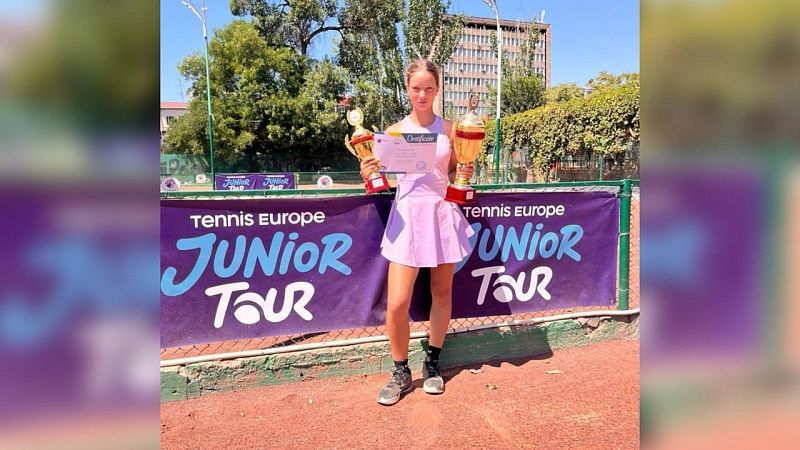 Юная теннисистка из Краснодара выиграла турнир в Ереване