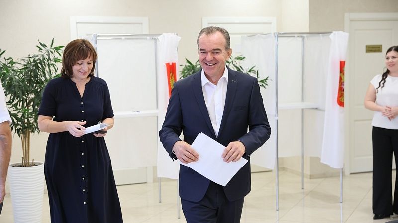 ТАСС: Вениамин Кондратьев набирает 77,07% на выборах губернатора Кубани