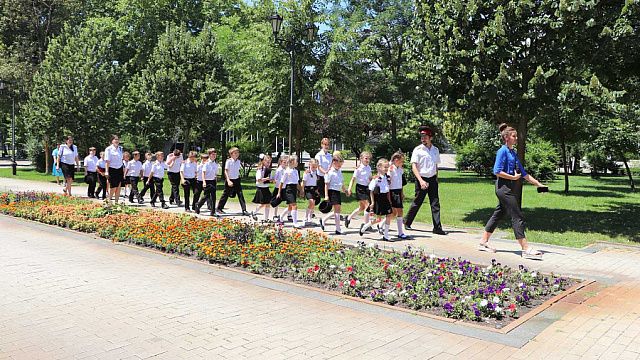 В Краснодаре начинается полугодовой цикл пешеходных экскурсий для школьников