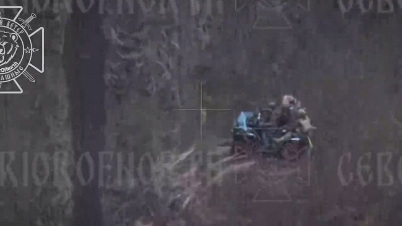 Появилось видео отражения ВС РФ попытки прорыва ВСУ в Курскую область