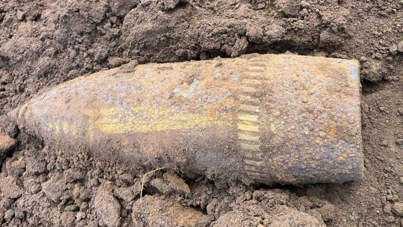 Снаряд времён Великой Отечественной войны уничтожили в Крымском районе
