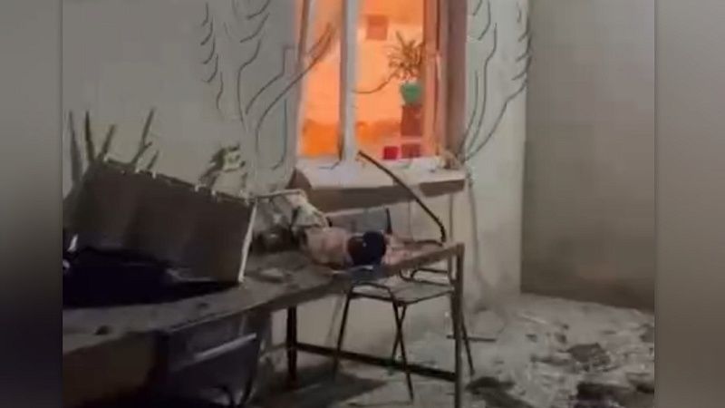 Очевидцы сняли на видео последствия атаки БПЛА в Анапе