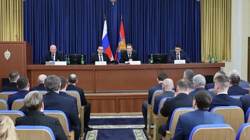 Кондратьев принял участие в антитеррористическом совещании в УФСБ на Кубани