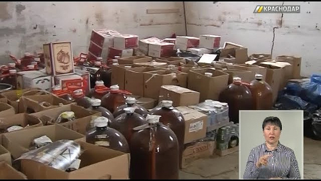 На Кубани с начала этого года выявили более миллиона литров контрафактного алкоголя