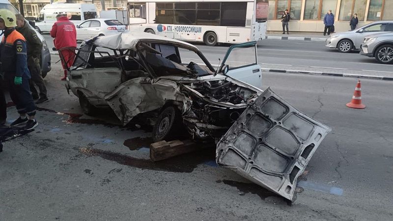 Виновником массового ДТП с двумя погибшими в Новороссийске стал пенсионер 