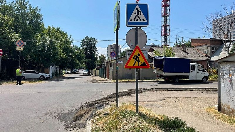 Дорожные работы стартовали в двух округах Краснодара