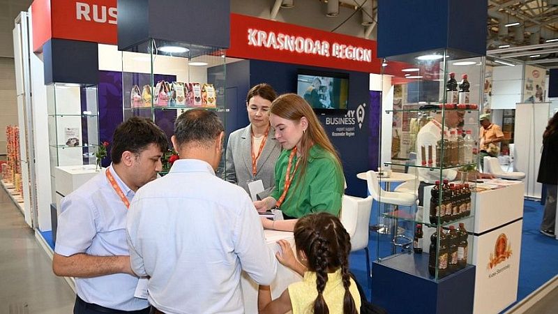 Шесть компаний Кубани принимают участие в продовольственной выставке в Турции