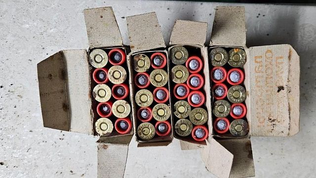 Кубанцу грозит до 8 лет тюрьмы за хранение найденных боеприпасов Фото: ГУ МВД России по Краснодарскому краю