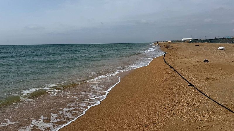 Икону Божьей Матери вынесло штормом на берег в Анапе