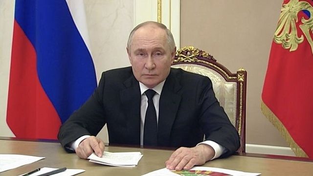 Путин высказался о теракте в «Крокусе» Фото: скриншот из видео kremlin.ru
