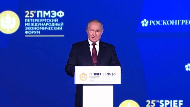 Основные тезисы, озвученные Президентом России на ПМЭФ-2022 Фото: forumspb.com