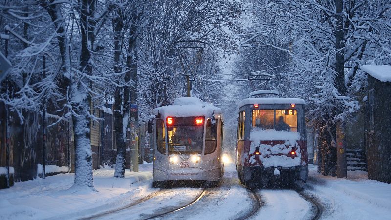 Из-за рекордного количества выпавшего снега в Краснодаре продлили режим повышенной готовности до конца недели