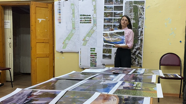 Жители Гидростроя приняли обновленный проект благоустройства Николаевского бульвара