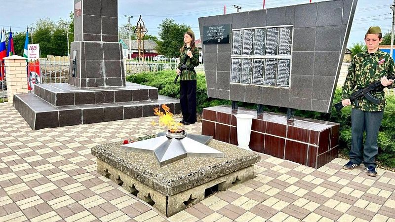 Четыре новых Вечных огня появились в Краснодарском крае