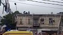 Молния ударила в историческое здание на Красной в Краснодаре