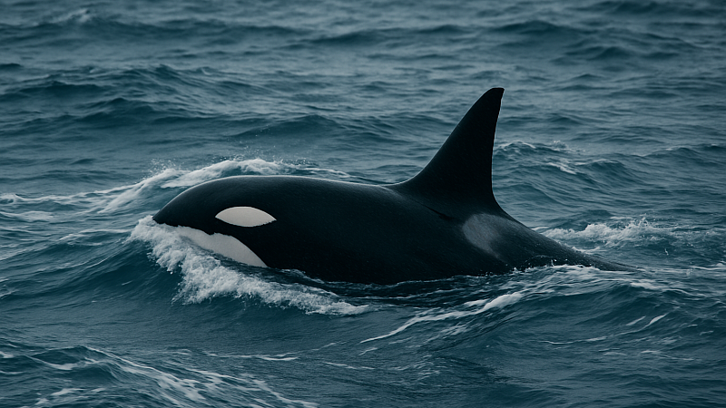 Тоскующую по мертвому детенышу косатку заметили ученые в Тихом океане