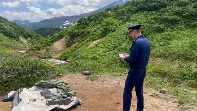 Прокуратура показала видео с места нападения медведя на человека на Камчатке